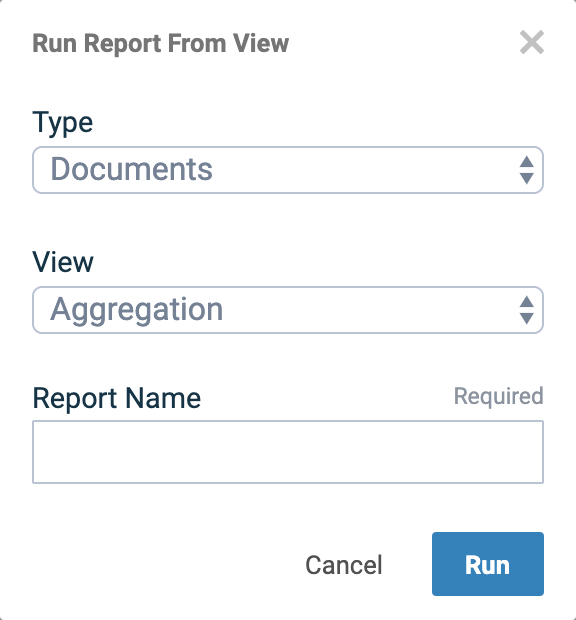 Run Report Buttons Running A Report | Syncrofy Help